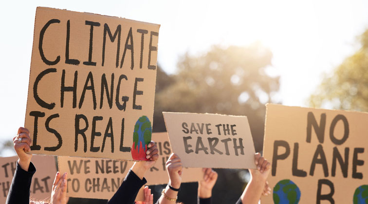 climate change protest