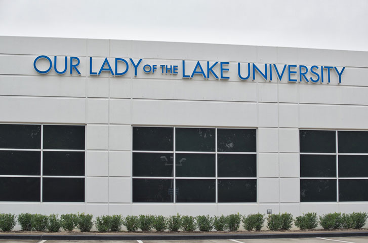 our lady of the lake university building